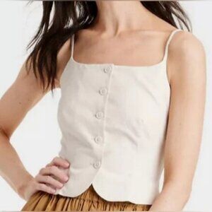 Women's Square Neck Cami Vest - A New Day